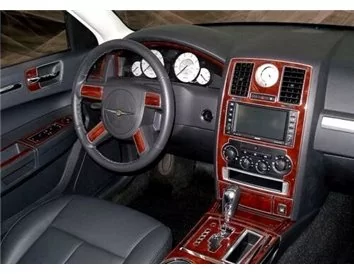 Chrysler 300 2008-UP Komt overeen met de originele kleur Interieur BD Dash Trim Kit - 5