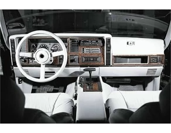 Chrysler Cherokee 03.84-03.97 Inleg dashboard Interieurset aansluitend en pasgemaakt op he 3 -Teile