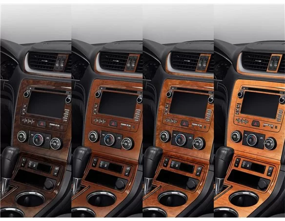Infiniti G25 2009–2015 Cabrio Interieur WHZ Dashboard trim kit 29 Onderdelen