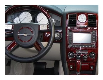 Car accessories Chrysler PT Cruiser 2006-2010 3D Interior Dashboard Trim Kit Dash Trim Dekor 43-Parts