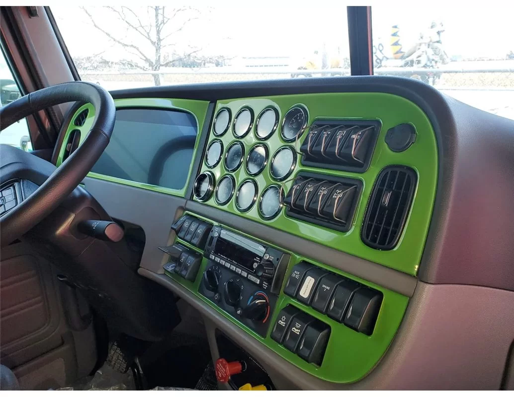 Peterbilt 365 (Truck) 2022-2023 Interieur Cabin Style Full Dash trim kit - 1