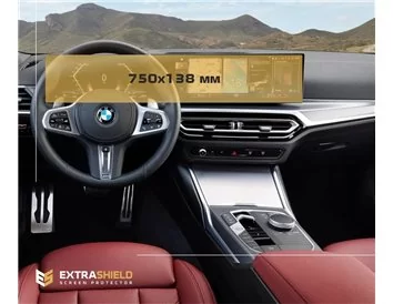 BMW 3 Series (G80) 2018 - Present BMW Live Cockpit Plus with curved display BMW ExtraShield Screeen Protector - 1