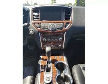 Nissan Pathfinder Patrol 2017-2021 Interior WHZ Dashboard trim kit 28 Parts - 2 - Interior Dash Trim Kit
