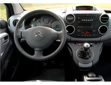 Citroen Berlingo 2012-2018 Inleg dashboard Interieurset aansluitend en pasgemaakt op he 44 -Teile - 2