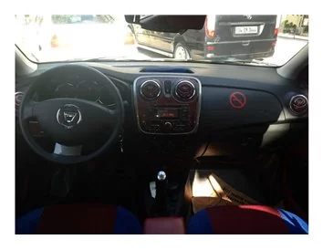 Dacia Dokker 01.2013 Inleg dashboard Interieurset aansluitend en pasgemaakt op he 21 -Teile - 1